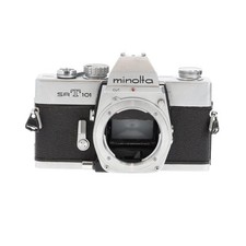 Minolta SRT 101 35mm Camera Body, Version 1B, Chrome Dial, Multi Slot Spool