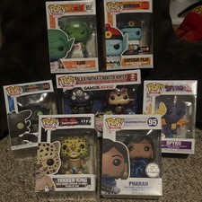 Funko Pop! Exclusive Vinyl Figure Lot - Dragon Ball Z, Tekken, Marvel, Overwatch
