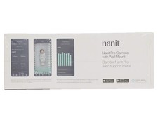 Nanit Pro Smart Baby Monitor Flex Stand - 1080p Secure Wi-Fi Video Camera,...