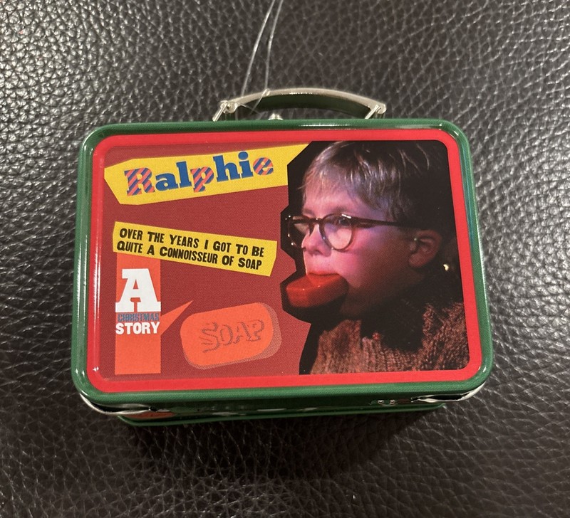 Warner Bros A CHRISTMAS STORY Ralphie Mini Lunch Box Tin