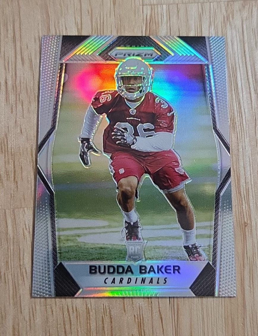 2017 Panini Prizm BUDDA BAKER Silver Prizm #256 Rookie Card RC Arizona Cardinals