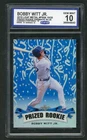2019 Leaf Metal Prized Rookie Bobby Witt Jr Prismatic Blue /20 CCG 10 GEM MINT