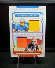2025 National Treasures Dual Patch (RC) Oronde Gadsden & Harold Fannin Jr /25🔥