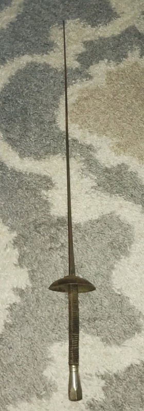 Antique Collectible Genuine KLINGENTHAL Fencing Sword FRANCE W/ Blade Markings 