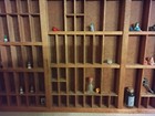 Vintage Hamilton Printer Tray # 407 With Misc. Figurines And Display Items — photo 5