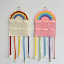 Wall Bow Holder Decorative Headband Holder for Living Room Dorm Office