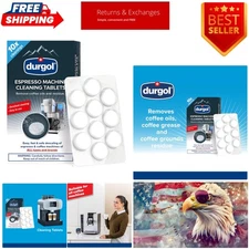 Effective Cleaning Tablets - 10 Pack for Espresso, Capsule & Pod Machines