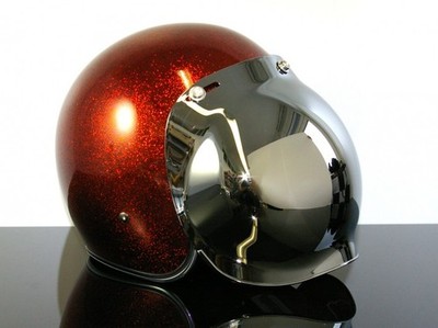 Bubblevisor WINDSCHILD für Jethelm / HELM, CHROM