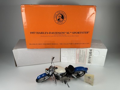 Sturgis Franklin Mint 1957 Harley Davidson XL Sportster 1:10