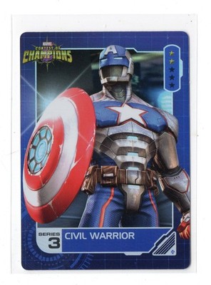 MCOC Marvel Contest of Champions Arcade Civil Warrior SERIES 3 FOIL PARALLEL #12