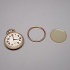 Antique Pocket Watch Illinois 305 Springfield 17J Double Roller Adjusted Gold f. — photo 5
