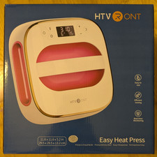 HTVRONT Easy Heat Press Machine 11.6" Portable Heating Transfer Projects New 