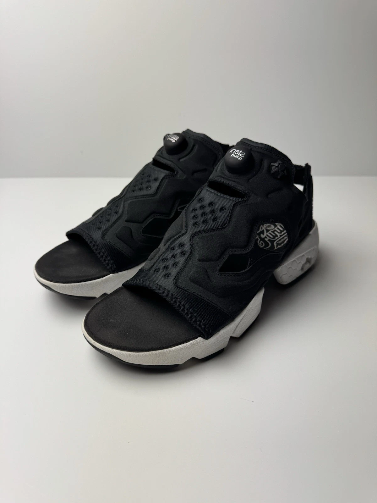 Sandali Reebok Instapump fury 'Nero Bianco' DV9699 Donna Taglia 11 Uomo 9 5