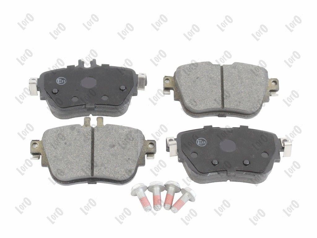 ABAKUS Front Disc Brake Pad Set 231-02-214 for Mercedes-Benz (17,6 mm) ECE R90