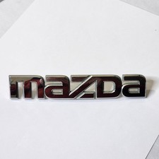 Mazda Trunk Emblem Badge Decal Logo Chrome Rear Mazda Trunk Emblem Badge Decal Logo Chrome Rear