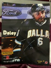 Trevor Daley Signed Dallas Stars Gameday Magazine February 22, 2011
