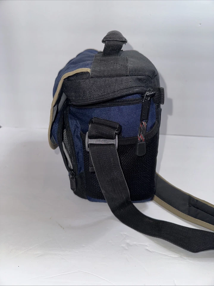 Lowepro Off Road Belt Waist Pack Camera Bag Expandable Nylon Blue & Black - Image 3 of 4