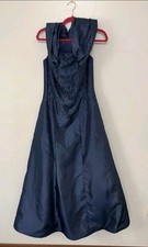 Jovani Blue Formal Bridesmaid Prom Homecoming Dress Gown Size 12