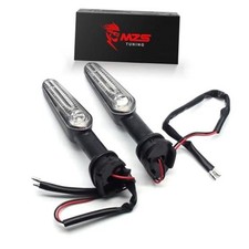 Motorcycle Turn Signal Lights, LED Amber Indicators Front Rear Blinker
