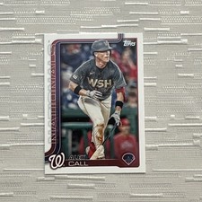 Alex Call Washington Nationals #641 2025 Topps Series 2 Baseball