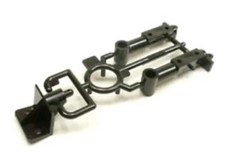 Tamiya 58077 Mud Blaster/58384 Subaru Brat, 0005349/10005349 F Parts, Body Posts