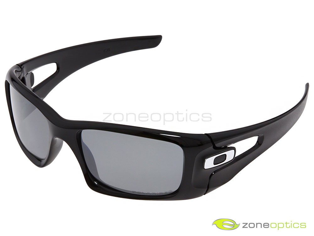 Oakley Crankcase Polarized Sunglasses OO9165-08 Polished Black