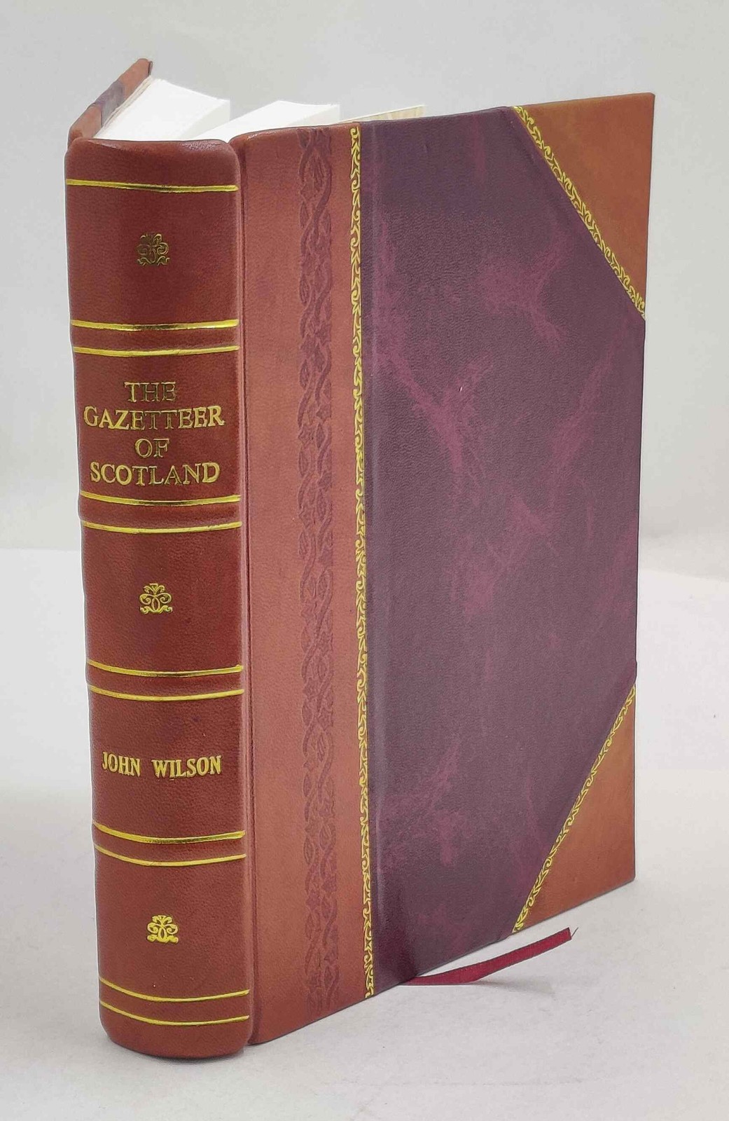The Gazetteer Of Scotland 1882 By Wilson, John Marius [Leather Bound]