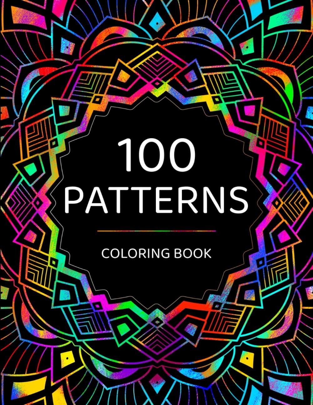 100 Patterns: A Pattern Coloring Book for Adults with Beautiful Pattern Designs