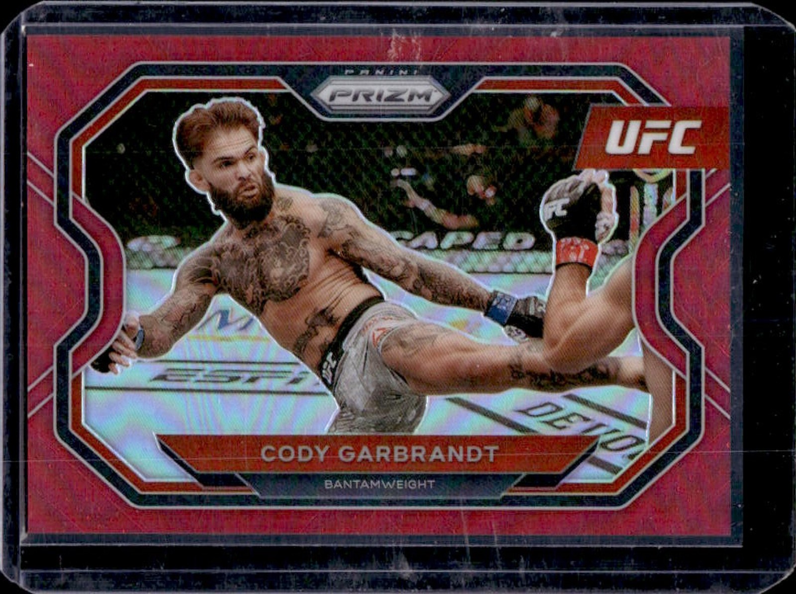 2021 Prizm UFC Cody Garbrandt Red Prizms #/275