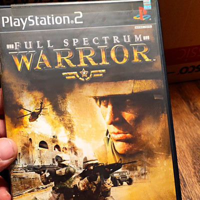 THQ Full Spectrum Warrior Sony PlayStation 2 PS2 NTSC-U/C M 2004 Manual