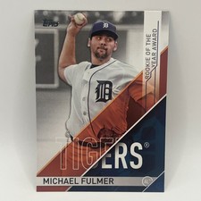 2017 Topps MLB Awards Rookie of the Year Michael Fulmer #1 DET