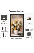 Uhale 21.5" Large Digital Video Picture Frame Remote 1080p WiFi FHD Ships1stDay