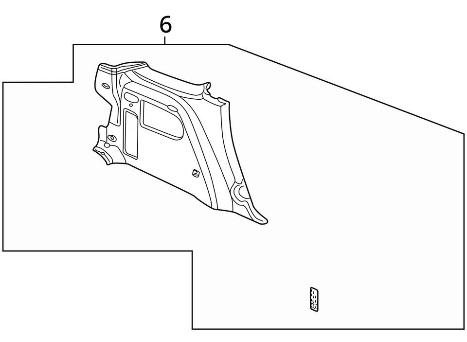 适合 2003 - 2005 年 PONTIAC AZTEK 面板 10328565 - 全新原始设备制造商 10328565 — 第 3/3 张图片