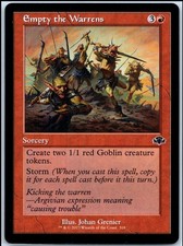 Magic the Gathering - Empty the Warrens (Retro Frame) [DMR - 318] - NM/Common