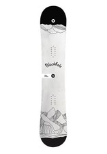 TAVOLA SNOWBOARD BLACKHOLE B1 FLAT ROCKER 2026 + PRIME BLACK WHITE S-M