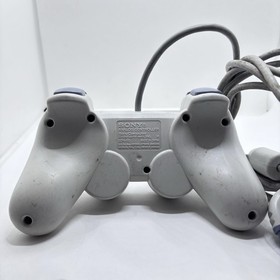 Sony PlayStation 1 PS1 PS One DualShock Analog Controller SCPH-110 OEM Grey