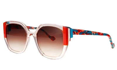 FACE A FACE PARIS SUNSET 1 COL3006 CRYSTAL PEACH/BROWN GRADIENT SUNGLASSES 52-19