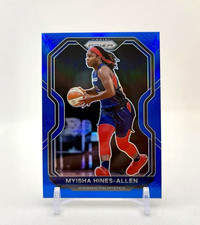 (# /149) MYISHA HINES ALLEN BLUE PRIZM - 2021 Panini Prizm WNBA #40 WSH Mystics