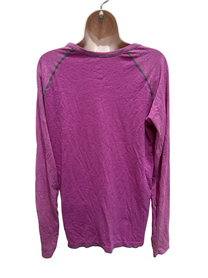 Mujer Danskin Now XXL Semi Ajustado Manga Larga-Cuello Redondo-Ropa Activa Rosa Usada en Excelente Condición Foto 4 de 4