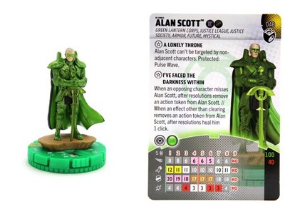 HeroClix - #048 Alan Scott - Lantern Legacy