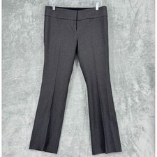 Ann Taylor Pants 8 Marisa Boot Cut Trouser Career Classic Stretch Office Gray
