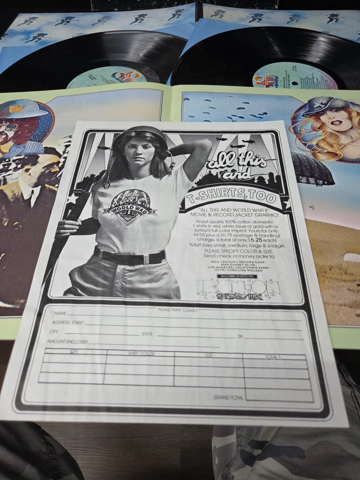 All This And World War II 2lp Vinyl W/Book/Order Form Lennon McCartney VG++ - Image 2 of 4