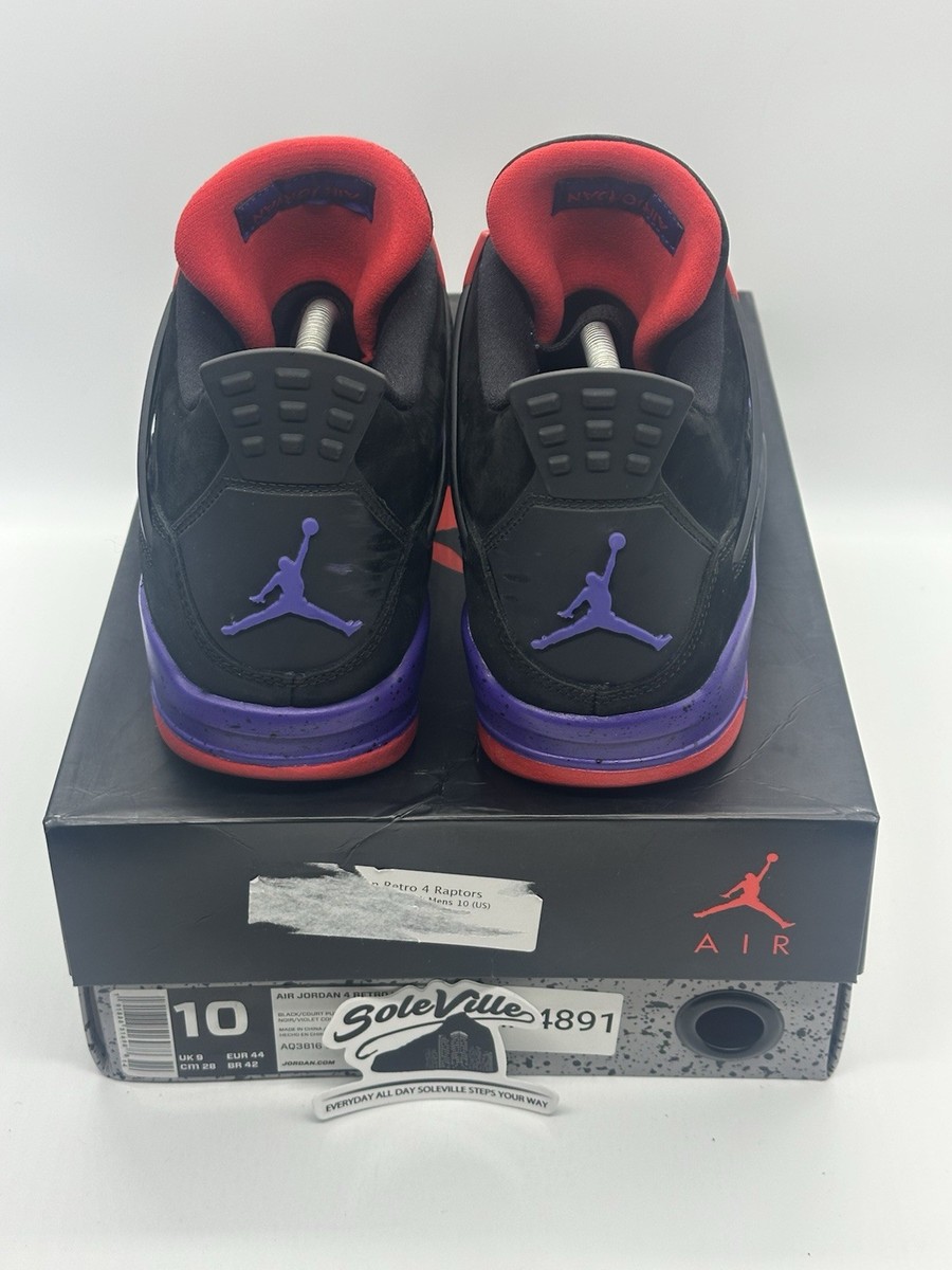 jordan 4 raptors size 10.5