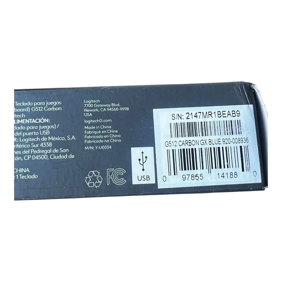 New LOGITECH - COMPUTER ACCESSORIES 920-008936 G512 CLICKY Free Shipping! - Image 4 of 4