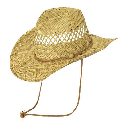 Faustmann Strohhut Western Natur Sonnenhut Sommerhut Cowboyhut Stroh Unisex