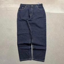 Vintage 90s Land's End Relaxed Fit Indigo Womens Jeans NWT