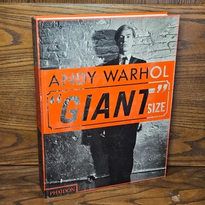 Andy Warhol ''Giant'' Size Oversized Hardcover by Phaidon 2006 VERY GOOD