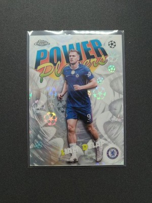 Liam Delap | Power Players | Topps Chrome Champions League Logofractor 2025/26
