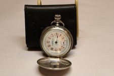 Antique American Waltham Watch Co. Pocket Watch 1883 Hunter Coin Silver RUNS