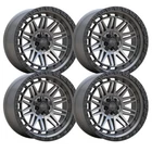 20 inch 20x9 ATW Offroad Yukon Gunmetal Black wheel rim 6x135 +10